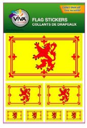 Flag Sticker>Scotland Lion