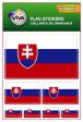 Flag Sticker>Slovakia
