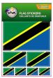 Flag Sticker>Tanzania