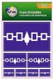 Flag Sticker>Iroquois multi