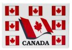 CDA Magnet>8 Canada Flags