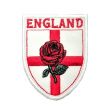 Shield Patch>England Rose