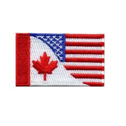Flag Patch>Canada/USA Friendship
