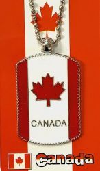 CDA Dog Tag>Canada Flag