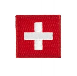 Flag Patch>Switzerland Square