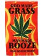 3'x5'>Marijuana God Made The Grass