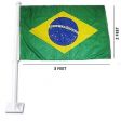 Car Flag XH 2'x3'>Brazil