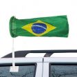 Car Flag Sock>Brazil