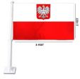 Car Flag XH 2'x3'>Poland Eagle