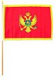 12"x18" Flag>Montenagro