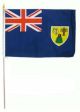 12"x18" Flag>Turks & Caicos