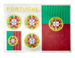 Metallic Sticker>Portugal