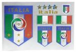 Metallic Sticker>Italy