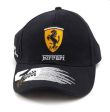 Cap>Ferrari Racing Blk