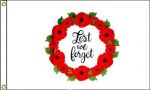 CDA 3'x5'>Remembrance Day Poppy Flag