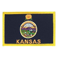 Flag Patch>Kansas