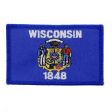 Flag Patch>Wisconsin