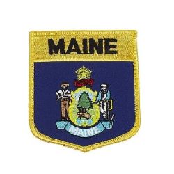 Shield Patch>Maine