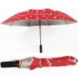 CDA Umbrella>Maple leaf 2 Fold Red