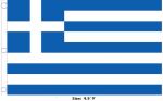 Flag>4x8ft Greece Premium