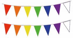 Pennant Bunting>Multi colors 10 Meters Long