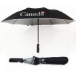 CDA Umbrella>Canada Logo 2 fold Blk