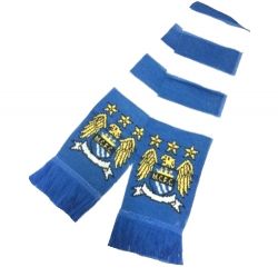 Scarf Knitted>Manchester City