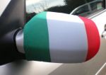 Car Wing Mirror Flag>Italy