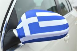 Car Wing Mirror Flag>Greece