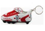 Soccer Shoe Keychain>England