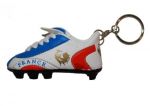 Soccer Shoe Keychain>France