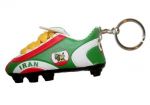 Soccer Shoe Keychain>Iran