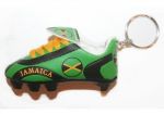 Soccer Shoe Keychain>Jamaica