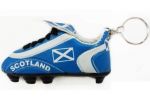 Soccer Shoe Keychain>Scotland Blue