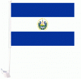 Car Flag XH>El Salvador