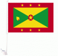 Car Flag XH>Grenada