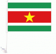 Car Flag XH>Suriname