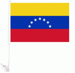 Car Flag XH>Venezuela