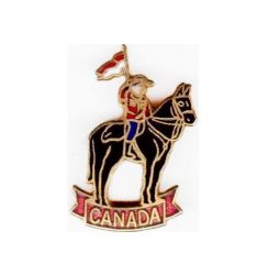 CDA Pin>Mountie Horse