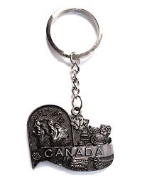 CDA Keychain>Canada Theme Antique
