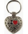 CDA Keychain>I LV Canada Heart