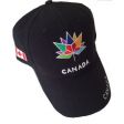 CDA Cap>Canada Multi Color Emb. Blk