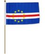 12"x18" Flag>Cape Verdi