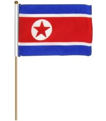 12"x18" Flag>North Korea