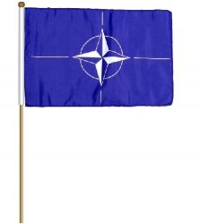 12"x18" Flag>Nato