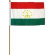 12"x18" Flag>Tajikistan