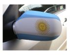 Car Wing Mirror Flag>Argentina
