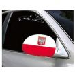 Car Wing Mirror Flag>Poland Eagle