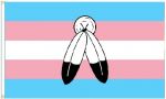 3'x5' Flag>Transgender 2 Spirit