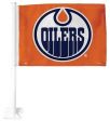 NHL Car Flag XH>Edmonton Oilers